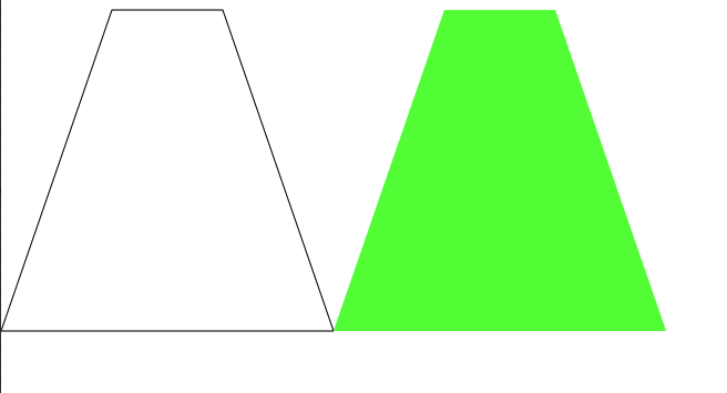 実行結果 - 多角形（SVGGraphics2D利用）